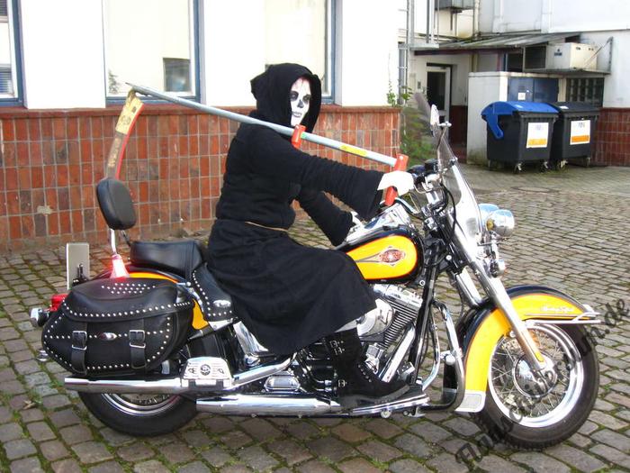Tod auf Harley Davidson