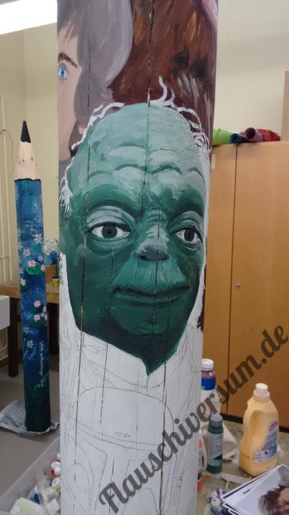 Meister Yoda Gesicht